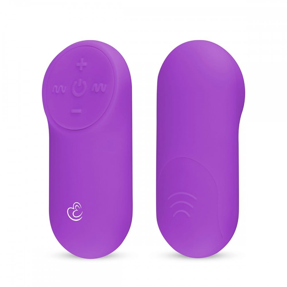 Вагинальные шарики - Виброяйцо с пультом Easytoys Remote Control Vibrating Egg, фиолетовое 4