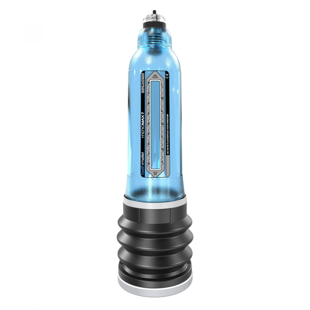 Гидропомпы - Гидропомпа Bathmate Hydromax 7 Blue (X30), для члена длиной от 12,5 до 18 см, диаметр до 5 см