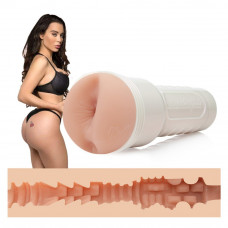 Мастурбатор анус в колбе Fleshlight Girls Lana Rhoades, киберкожи (Superskin), телесный
