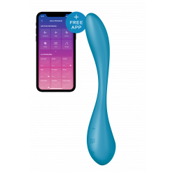 Мультивибратор SATISFYER G-SPOT FLEX 5+ PETROL управление телефоном