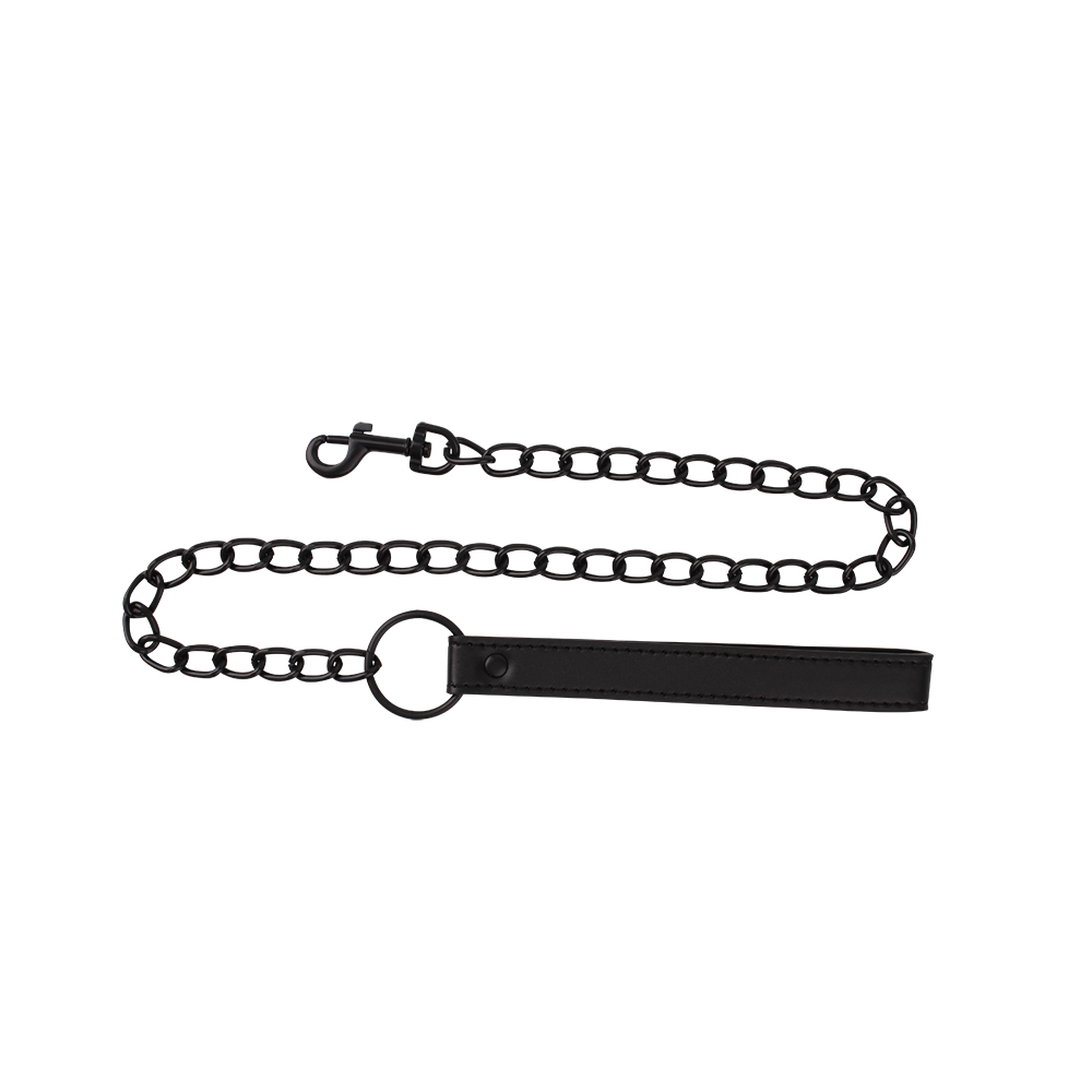 БДСМ игрушки - Поводок для ошейника Chisa Fierce Euphoria Fetish Connector, черный 2