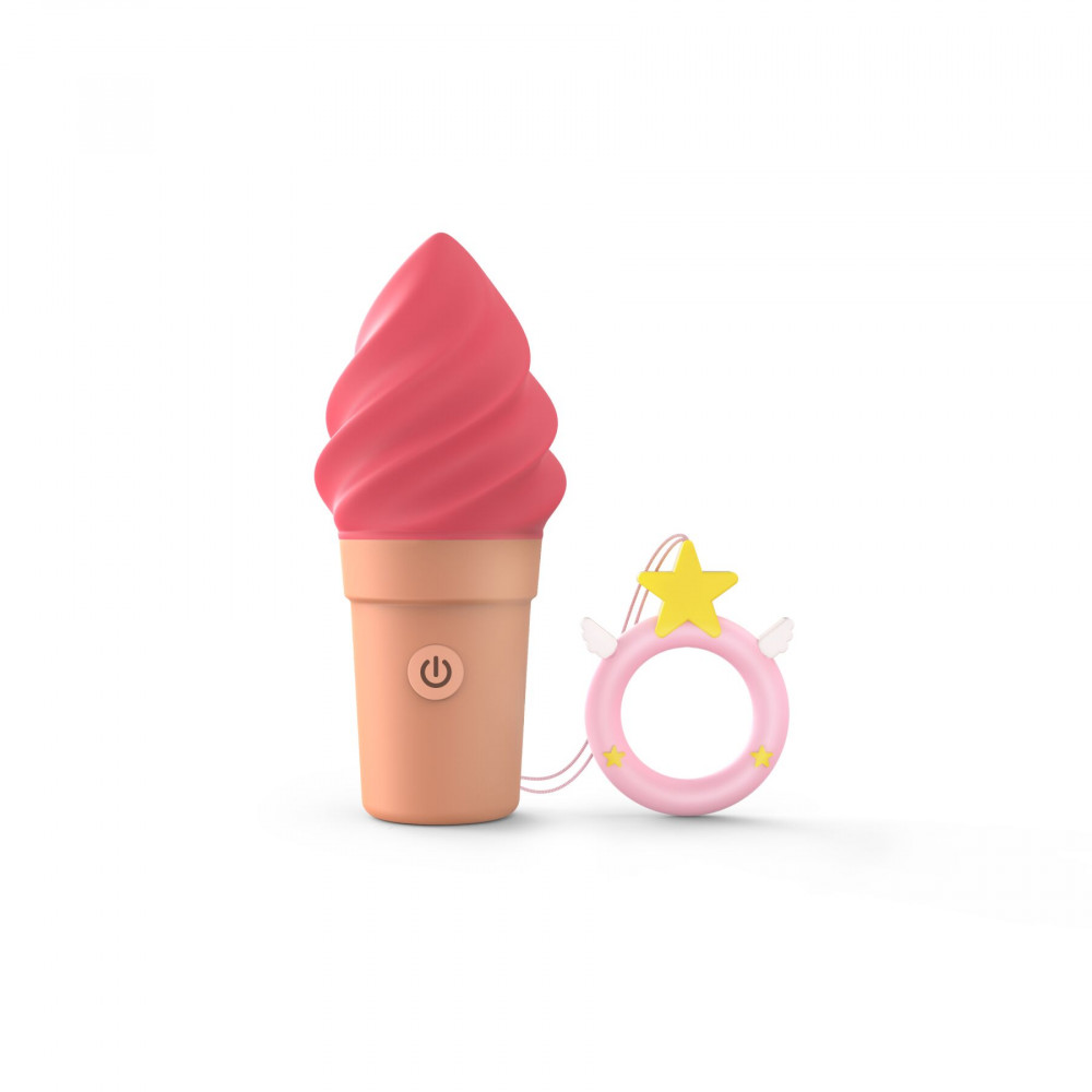 Клиторальный вибратор - Вибратор-мороженое Love To Love CAND'ICE — RASPBERRY JOLLY