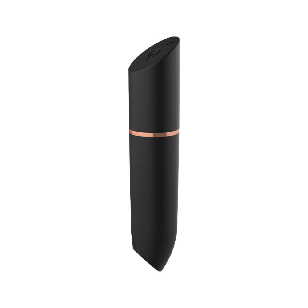 Клиторальный вибратор - Вибропуля в виде помады Adrien Lastic Rocket Black 2