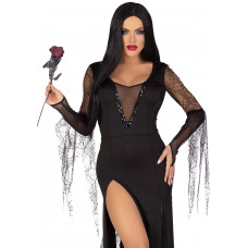 Эротический костюм Мортиши Аддамс Leg Avenue Sexy Spooky Morticia S