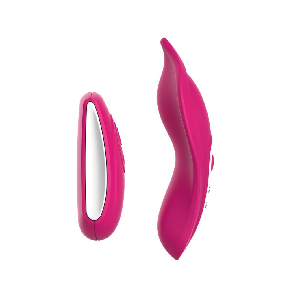 Вибратор - Вибратор в трусики Liebe Panty Vibe Recargable Cerise, нагрев до 39 °C, пульт, трусики в комплекте 2