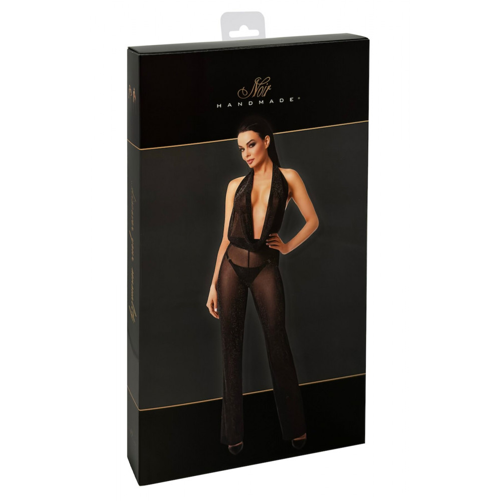 Сексуальные платья - Комбинезон Noir Handmade F350 Shiny tulle overall - S 5