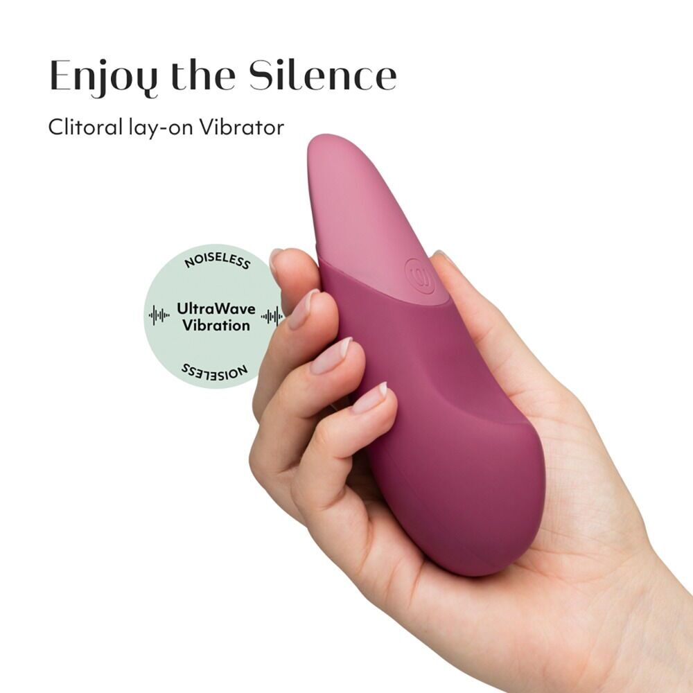 Клиторальный вибратор - Вибратор Womanizer Vibe Dusky Pink 4
