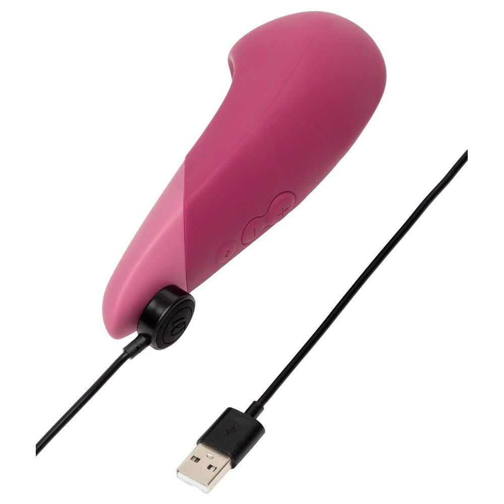 Клиторальный вибратор - Вибратор Womanizer Vibe Dusky Pink 5