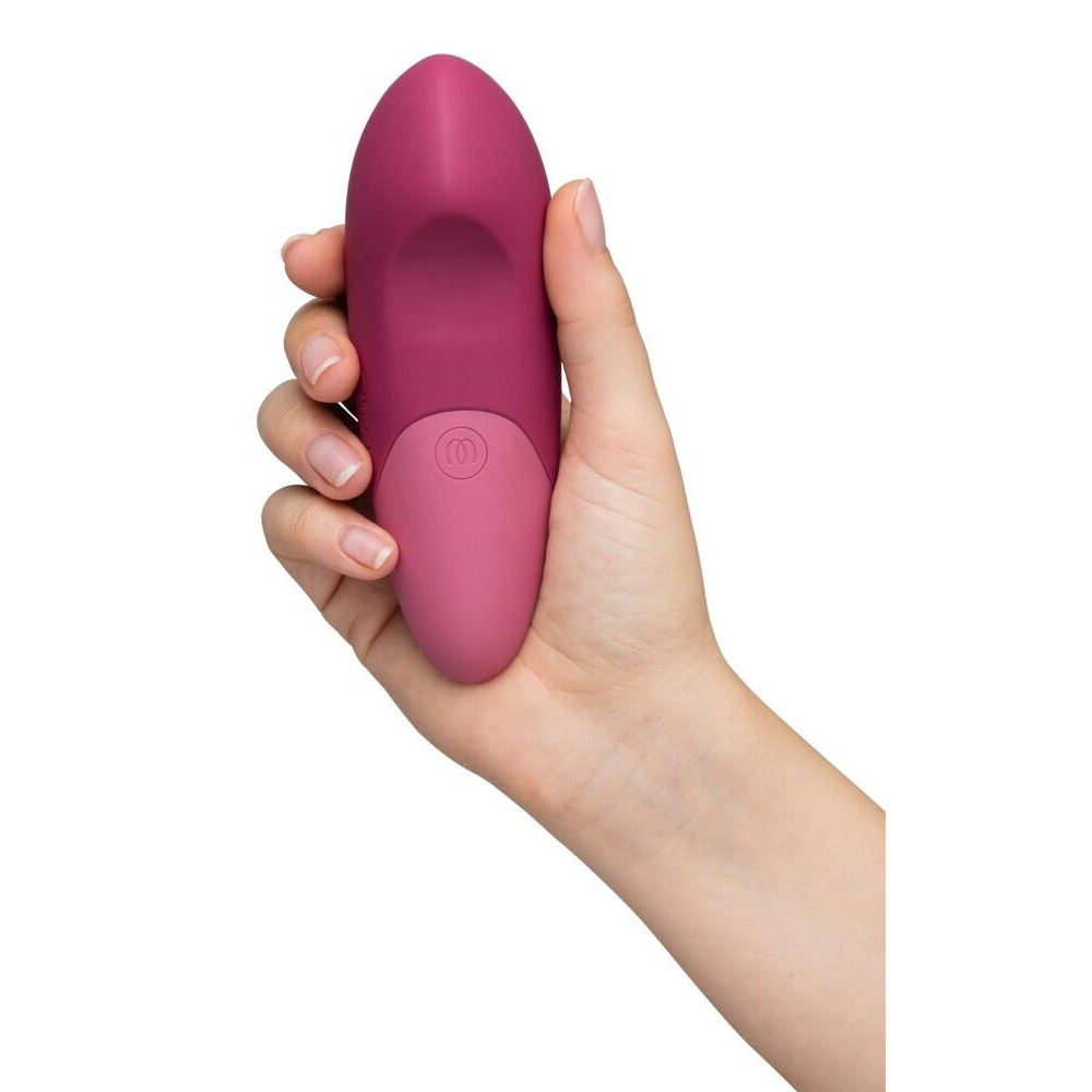Клиторальный вибратор - Вибратор Womanizer Vibe Dusky Pink 3