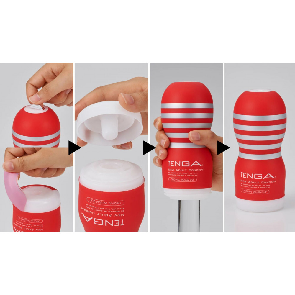 Другие мастурбаторы - Мастурбатор VACUUM TENGA CUP 4