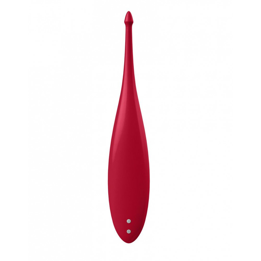Клиторальный вибратор - Вибратор для клитора Satisfyer Twirling Fun Poppy Red 3