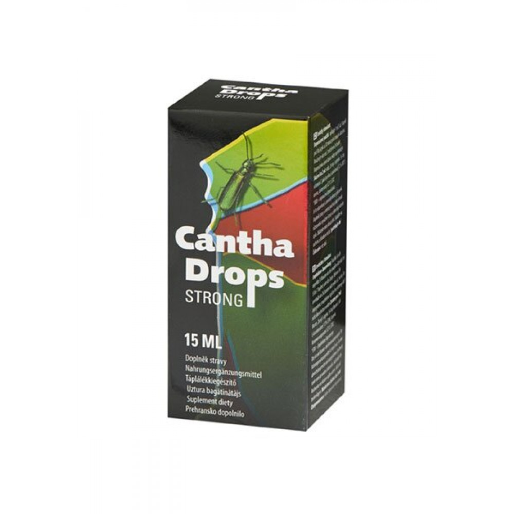 Лубриканты - Возбуждающие капли для двоих Cantha Drops Strong ( 15 ml ) 1