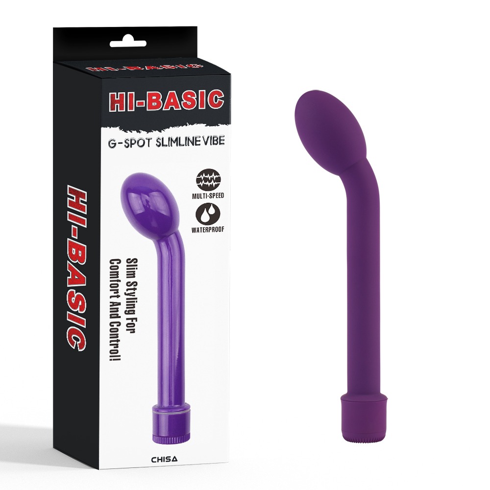 Секс игрушки - Вибратор Chisa HI-BASIC для точки G, фиолетовый