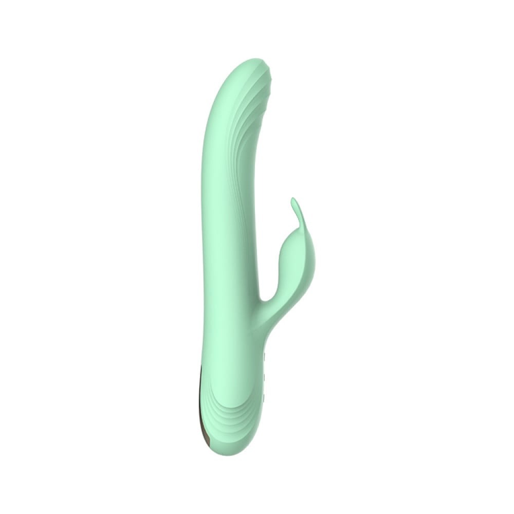 Секс игрушки - Вибратор-кролик с фрикциями Every Night Toys для точки G, мятний 1