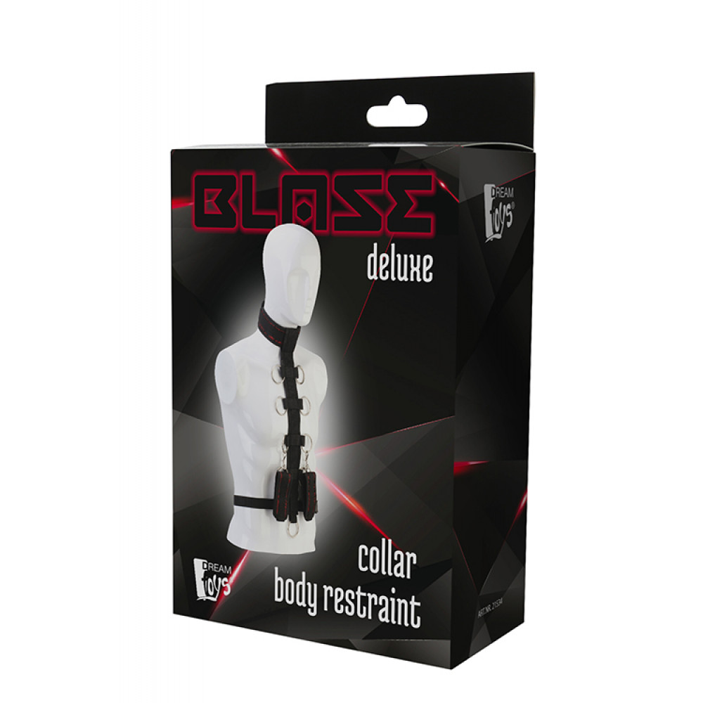 БДСМ игрушки - Ограничитель Для Тела BLAZE DELUXE COLLAR BODY RESTRAINT 1