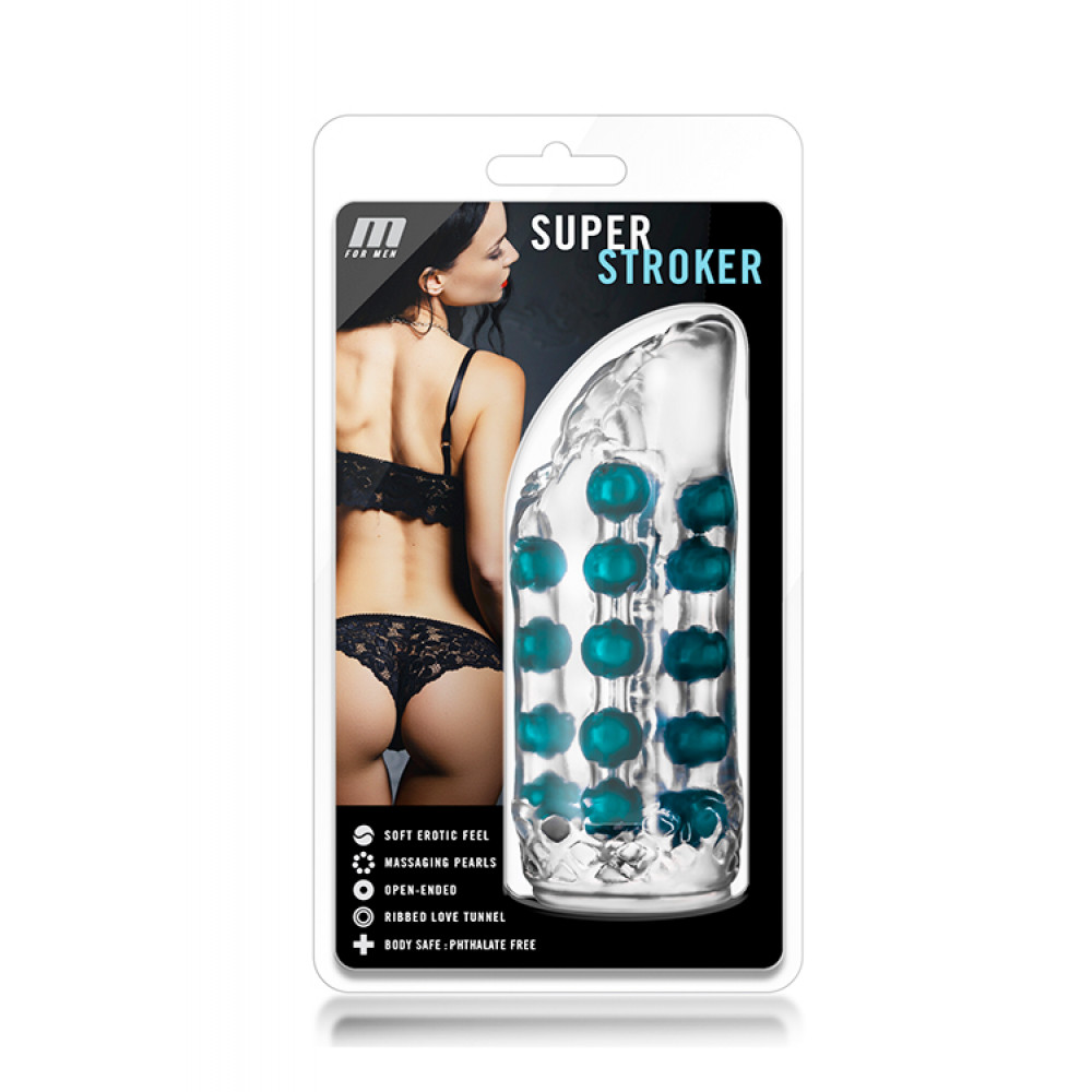 Мастурбатор - Мастурбатор M FOR MEN SUPERSTROKER CLEAR 2