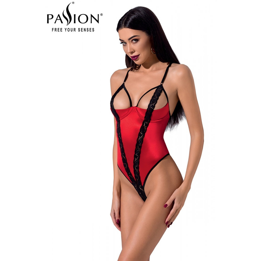 Эротическое белье - Боди FEMMINA BODY red S/M - Passion