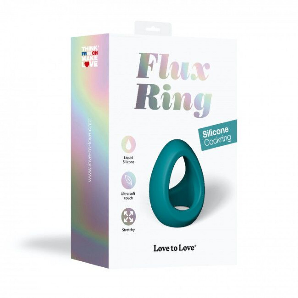 Эрекционное кольцо - Эрекционное кольцо двойное Love To Love FLUX RING - TEAL ME 2