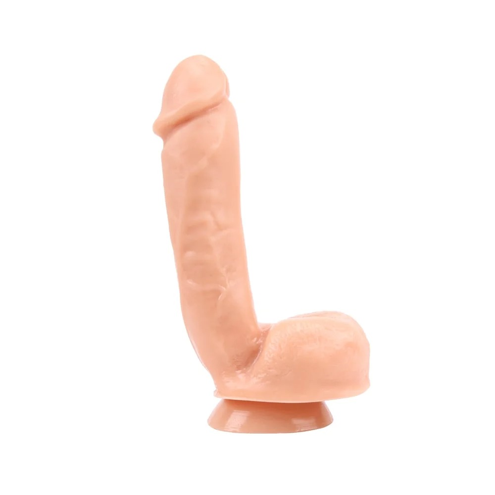 Секс игрушки - Фаллоимитатор на присоске Chisa Real Touch XXX, бежевый 1