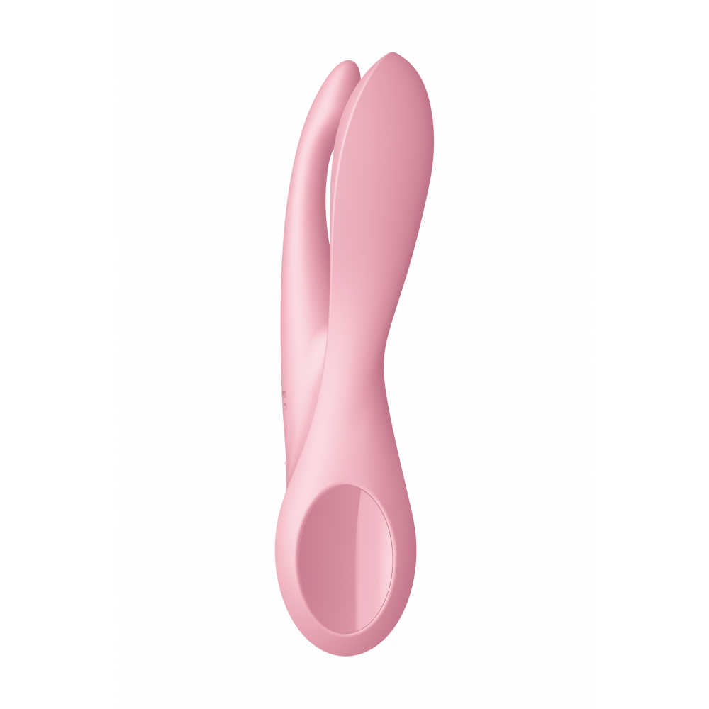 Вибратор - Гибкий клитораотный вибратор SATISFYER THREESOME 1 PINK 4