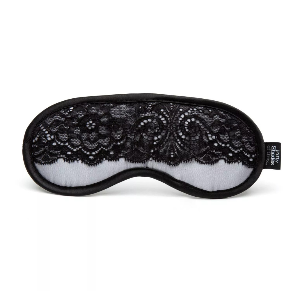 Маски - Маска на глаза Fifty Shades Of Grey Play Nice Satin & Lace Blindfo