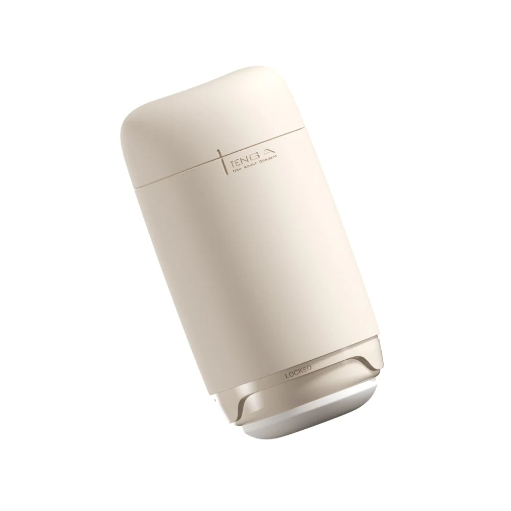 Секс игрушки - Мастурбатор нереалистичный Tenga Puffy Latte Brown, рельефный, бежевый 6