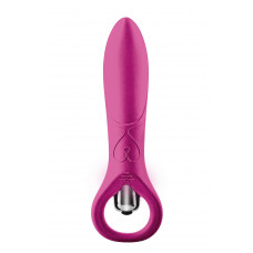 Мини вибратор для точки G Dream Toys FLIRTS 10 FUNCTIONS RING VIBRATOR PINK