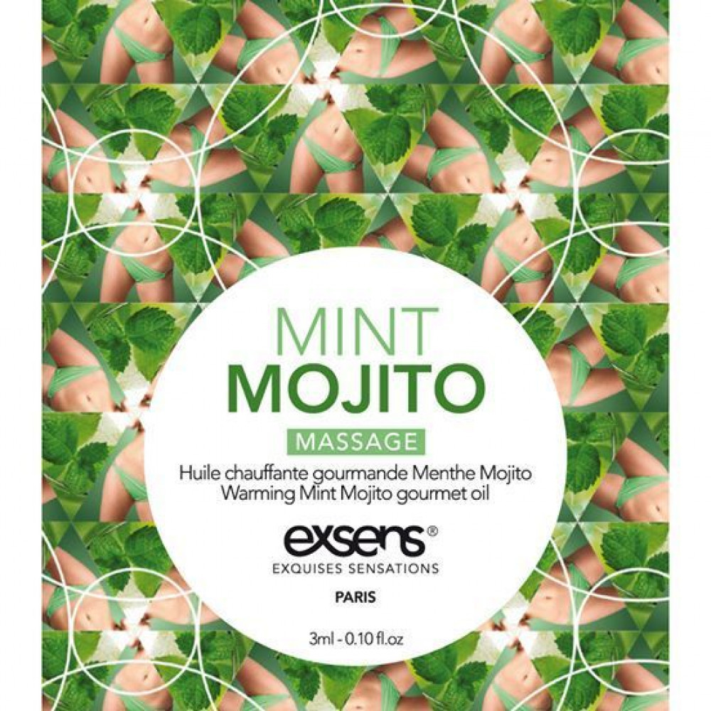 Пробники - Пробник массажного масла EXSENS Mojito 3мл