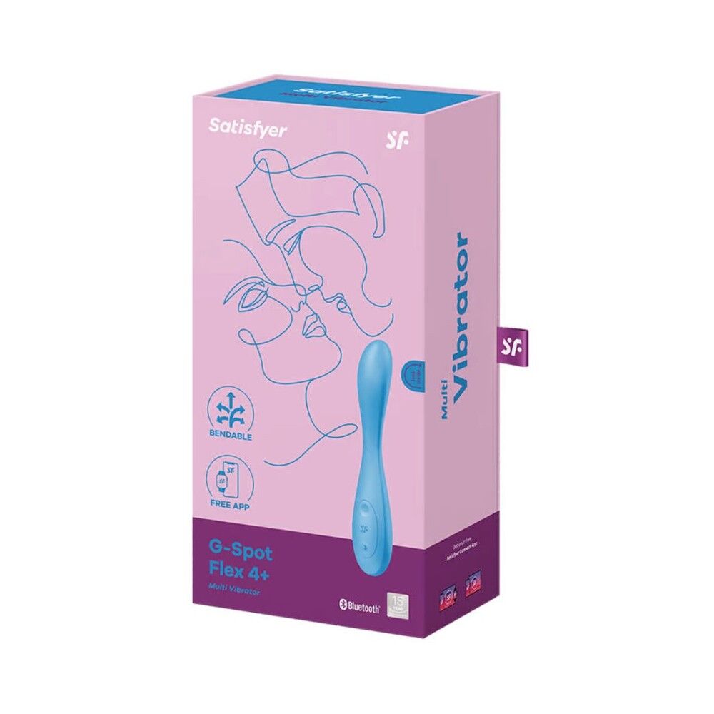 Стимулятор точки G - Универсальный смарт-вибратор Satisfyer G-Spot Flex 4+, гибкий ствол с фиксацией положения 1