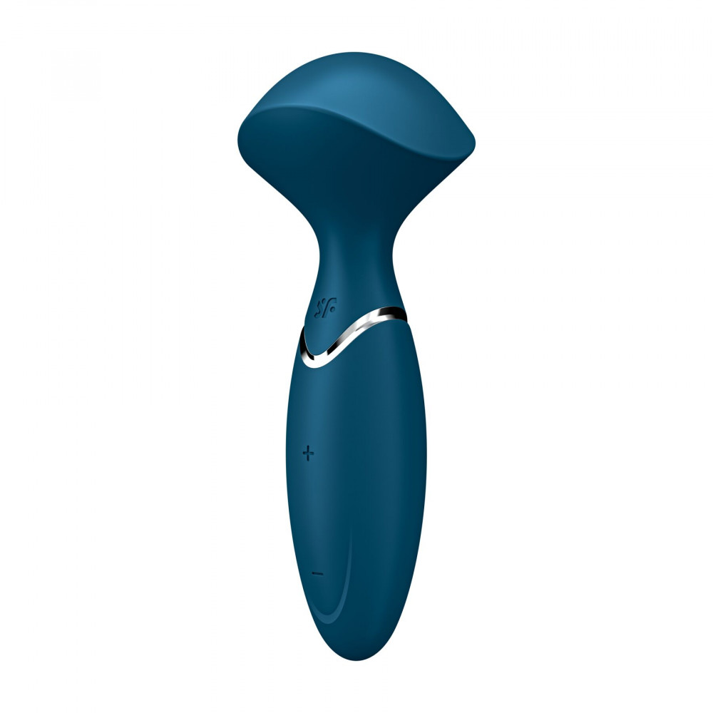 Вибромассажеры - Вибромассажер Satisfyer Mini Wand-er Blue 6