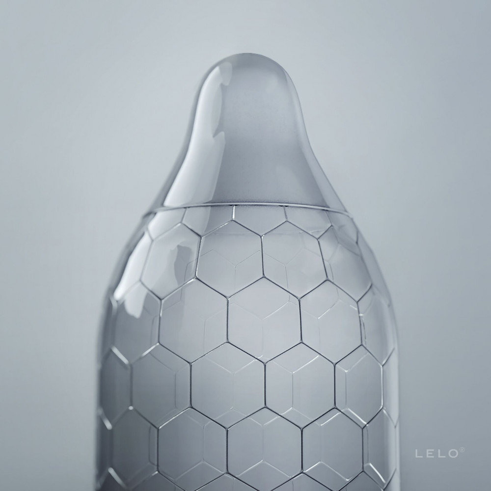 Презервативы - Презервативы LELO HEX Condoms Original 3 Pack, тонкие и суперпрочные 2