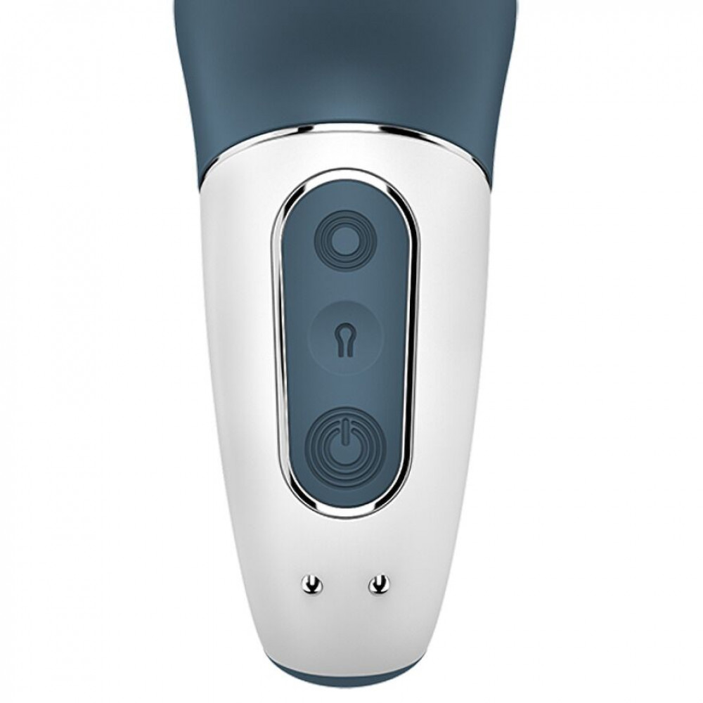 Анальные вибраторы - Анальный вибратор надувной Satisfyer Air Pump Booty 2 3