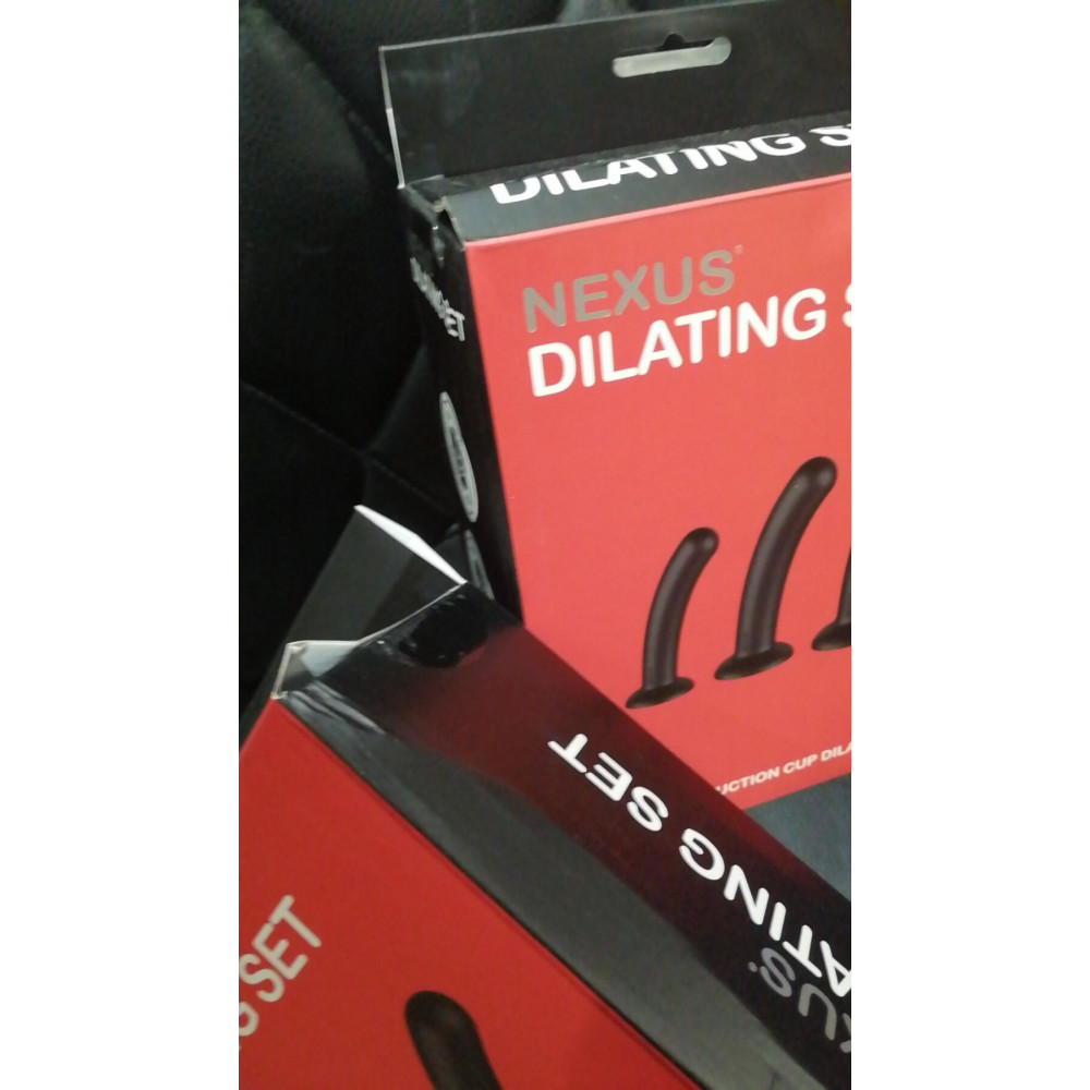 Секс игрушки - Набор дилдо Nexus Dilating Set (17см, 15см, 12,5см) (мятая упаковка!!!) 1