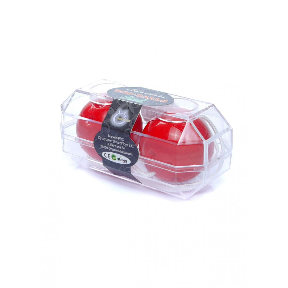 Вагинальные шарики - Вагинальные шарики Duo balls Red, BS6700027 3