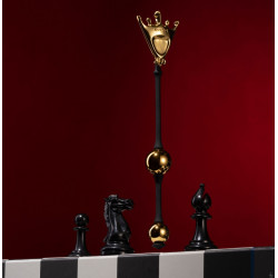 Вагинальные шарики Королева (Ферзь) из коллекции ,,Шахматы,, UPKO The Chess Collection-Queen