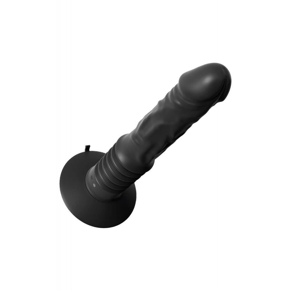 Секс игрушки - Вибратор анальный реалистичный с фрикциями Pipedream Anal Fantasy на присоске, черный 1