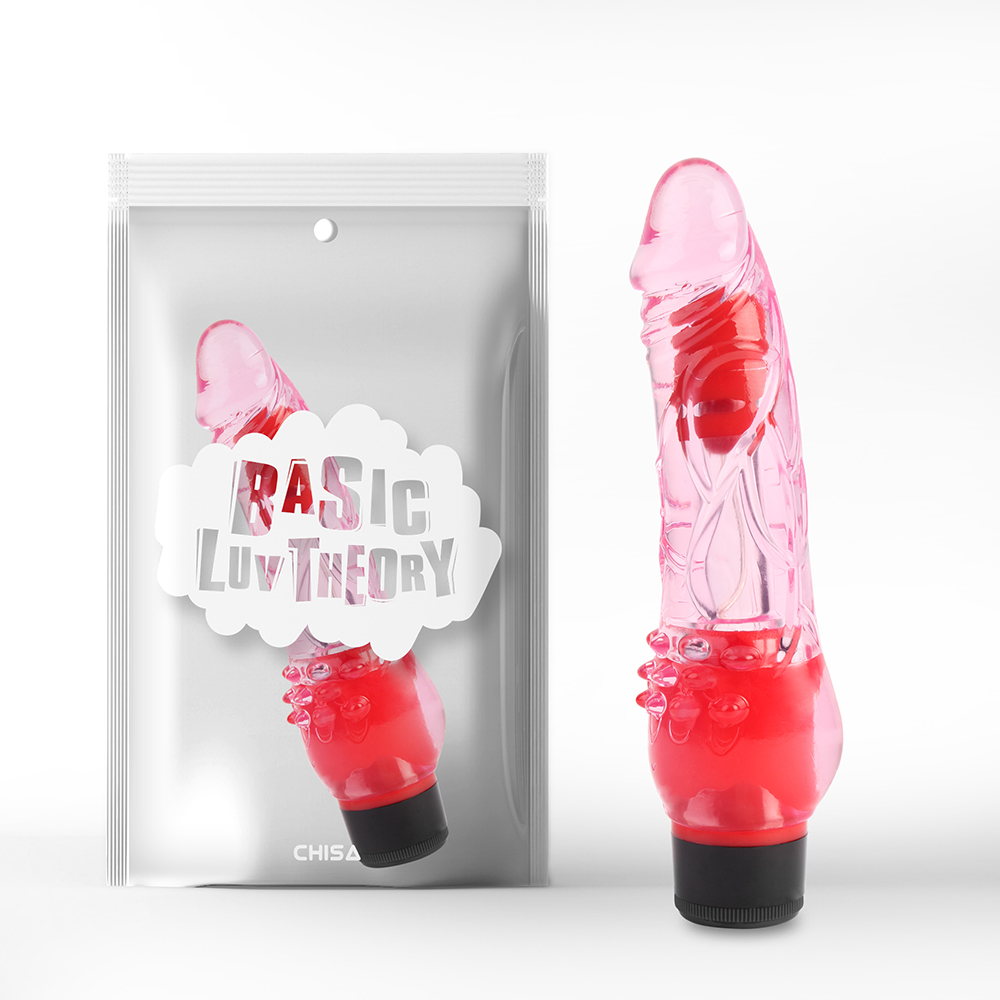Секс игрушки - Вибратор реалистичный на батарейках Chisa Basic Luv Theory Realistic Vibe, красный