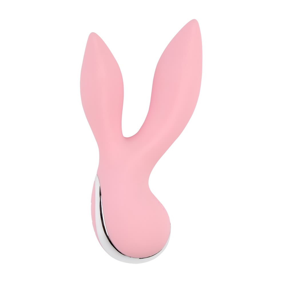 Секс игрушки - Вибратор с 2 отростками Chisa Aphrovibe Light Pink Oh My Rabbit 1