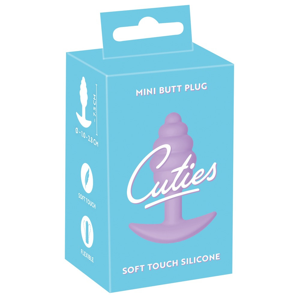 Секс игрушки - Анальная пробка Cuties Plugs, фиолетовая