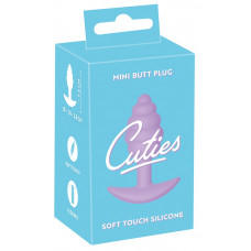 Анальная пробка Cuties Plugs, фиолетовая
