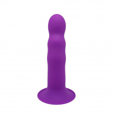 Дилдо с присоской Adrien Lastic Hitsens 3 Purple, отлично для страпона, диаметр 4,1см, длина 18,2см