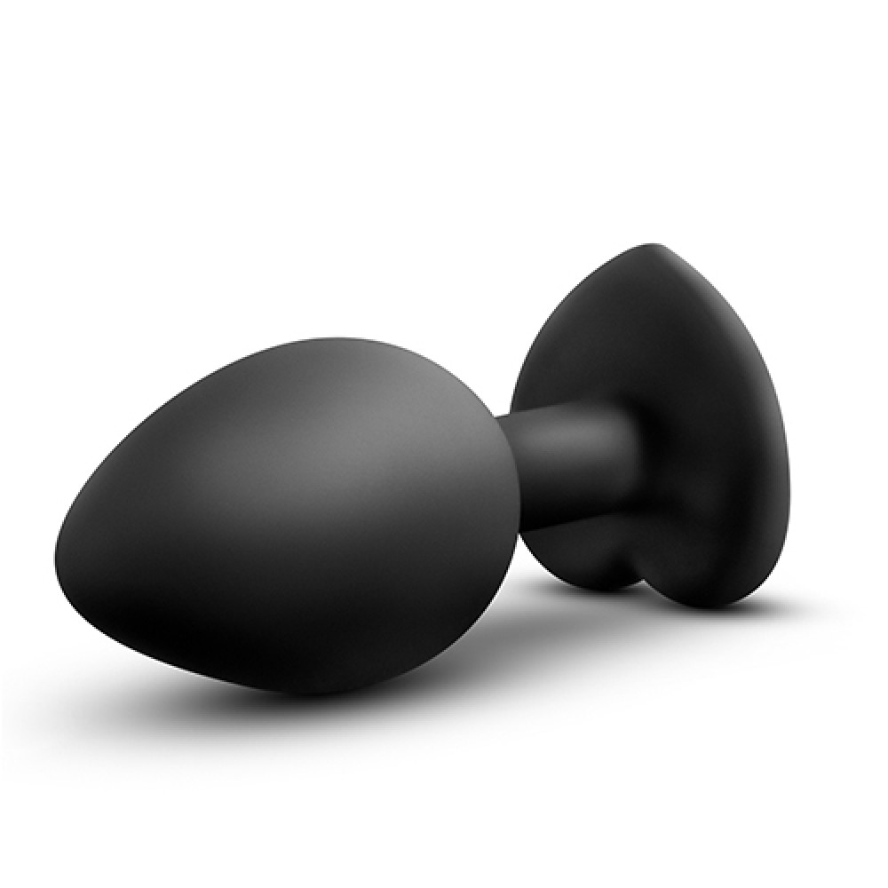 Анальная пробка со стразом - Анальная пробка с камнем Blush TEMPTASIA BLING PLUG SMALL BLACK 5