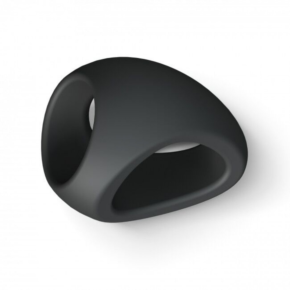 Эрекционное кольцо - Эрекционное кольцо двойное Love To Love FLUX RING - BLACK ONYX 4