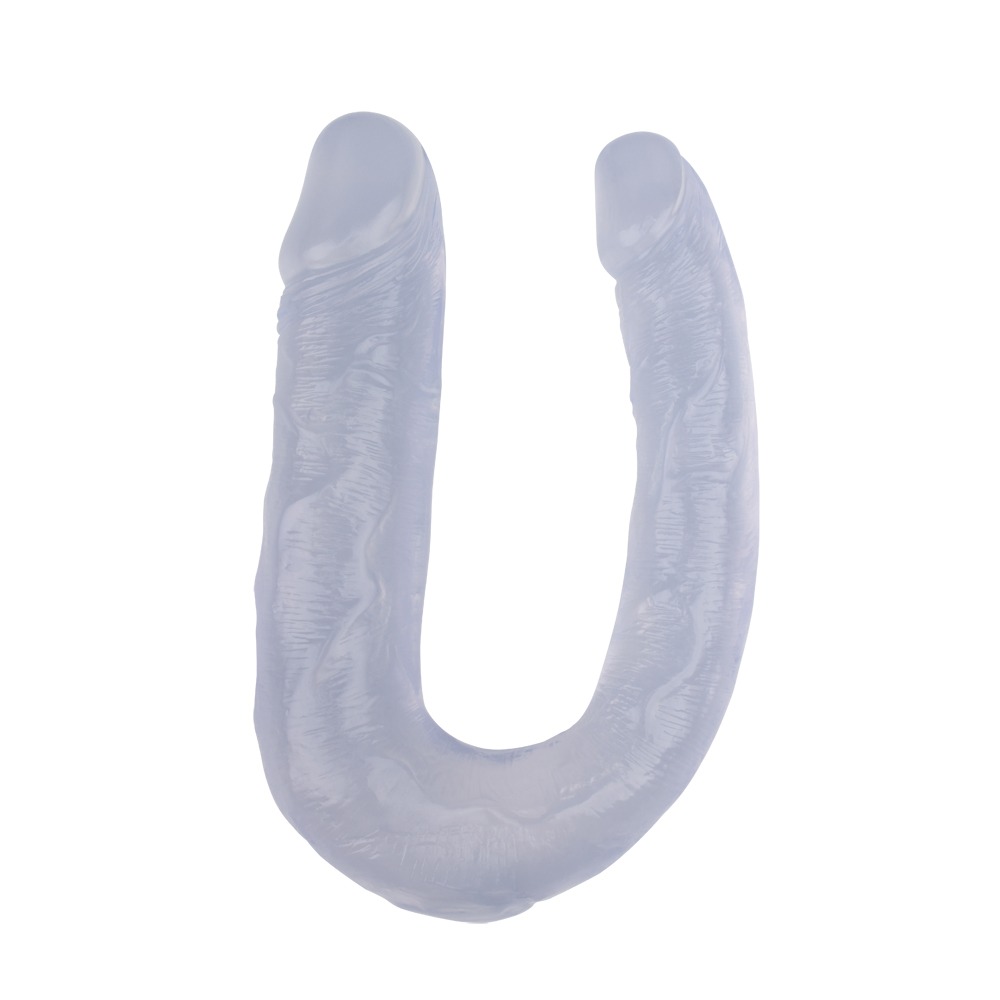 Секс игрушки - Фаллоимитатор двойной Chisa Hi-Rubber 13 Inch Dildo, прозрачный 1