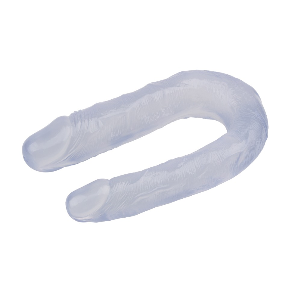 Секс игрушки - Фаллоимитатор двойной Chisa Hi-Rubber 13 Inch Dildo, прозрачный 3
