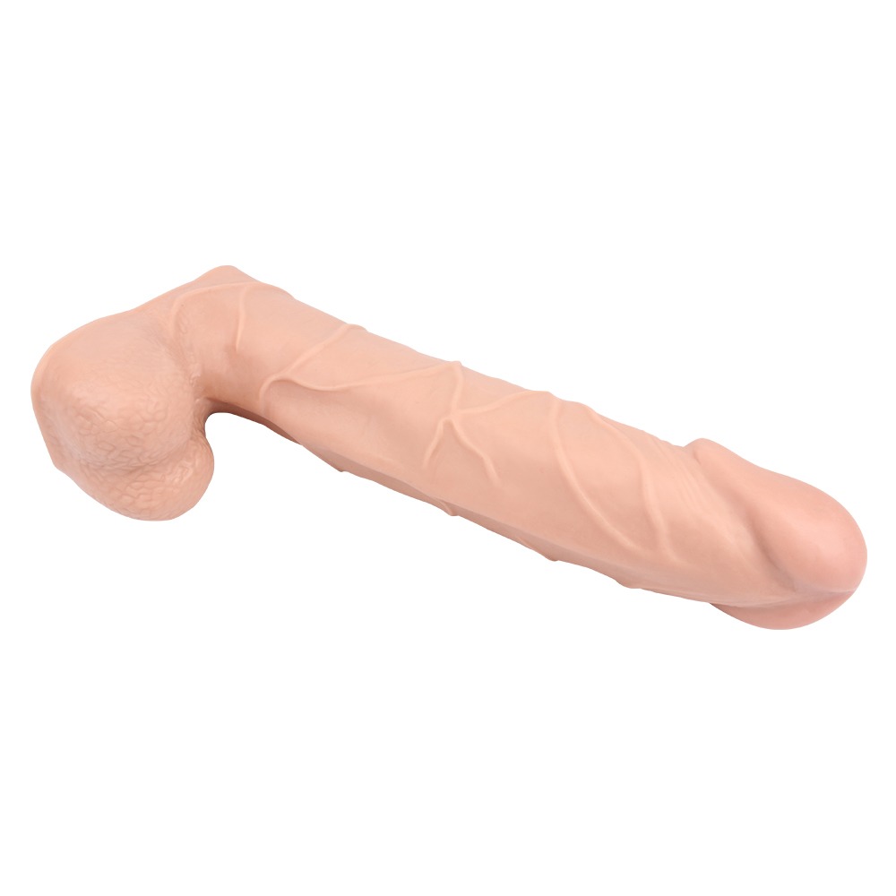 Секс игрушки - Фаллоимитатор Гигант из киберкожи Chisa Cal-king Dicks Invader's Whopper, бежевый 5