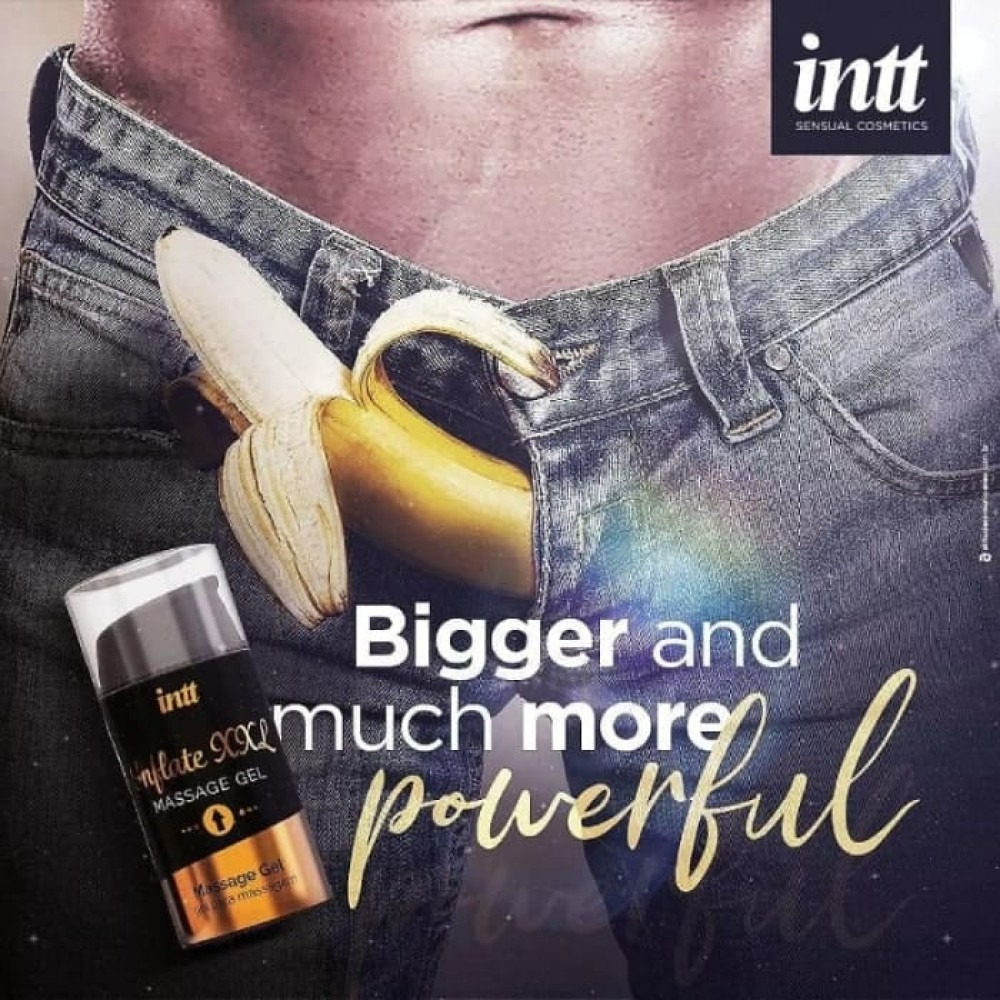 Лубриканты - Гель для увеличения члена Intt Inflate XXL, 15 мл 6