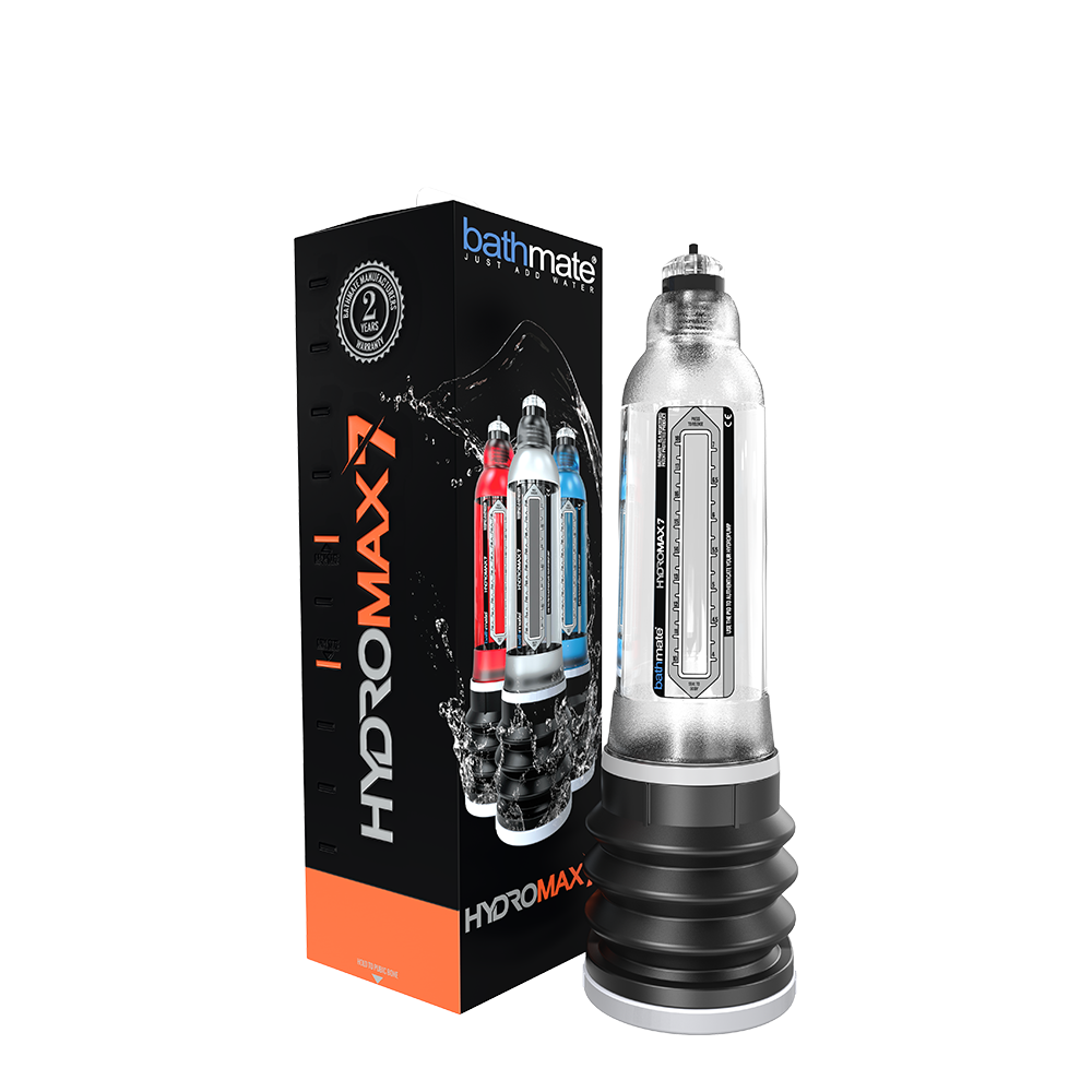 Гидропомпы - Гидропомпа Bathmate Hydromax 7 Clear (X30), для члена длиной от 12,5 до 18см, диаметр до 5см 2