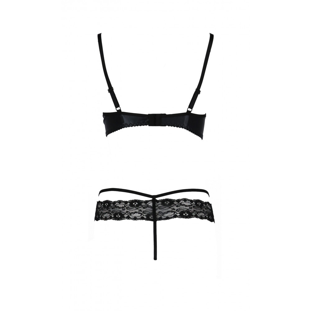 Эротическое белье - Комплект белья NORTH SET black S/M - Passion 4