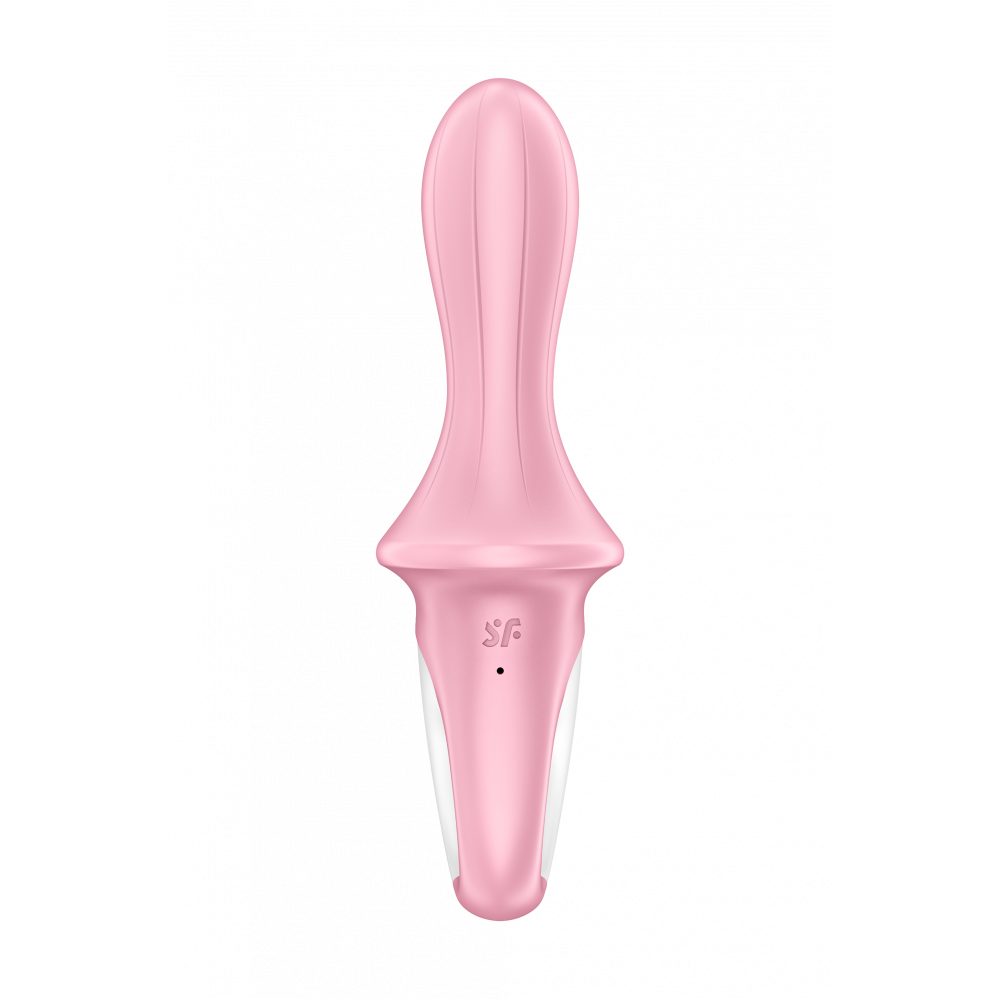 Анальные игрушки - Надувной анальный смарт вибратор SATISFYER AIR PUMP BOOTY 5 CONNECT APP RED 7